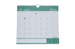 ΗΜΕΡΟΛΟΓΙΟ ΜΗΝΙΑΙΟ 12 ΦΥΛΛΑ ΕΠΙΤΟΙΧΙΟ & ΓΡΑΦΕΙΟΥ 23x25cm 2026